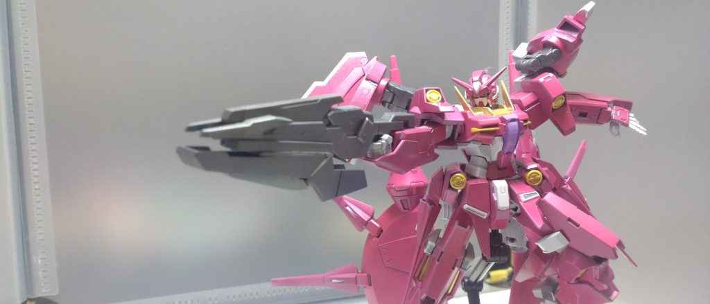 GNブラスター。ジャンクパーツを切った貼ったしてどうにかしました。