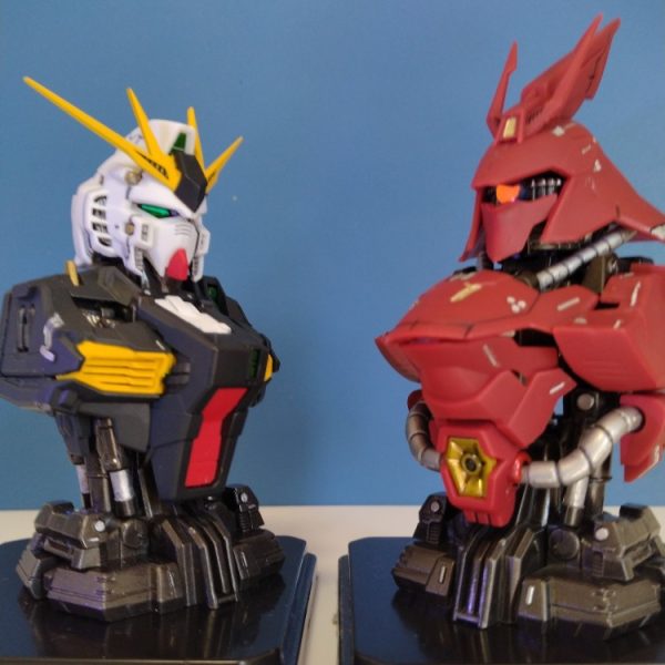 00【メカニカルバスト】νガンダム＆サザビー