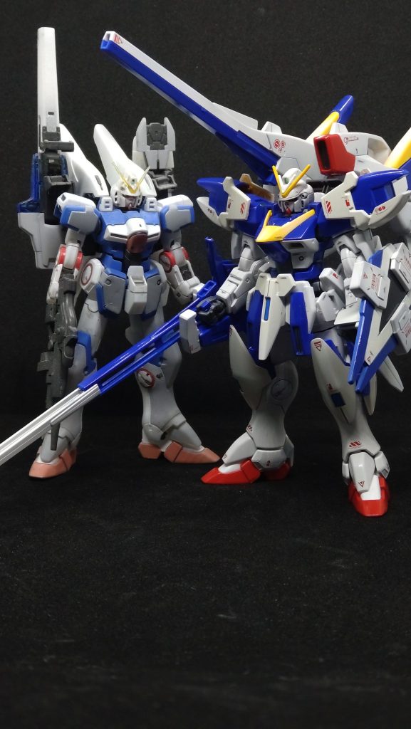 過去に作ったクリアーVer.Vセカンドと並べて。こう見ると当時は良いと思ってやったはずのセカンドの方をやり直したくなります。