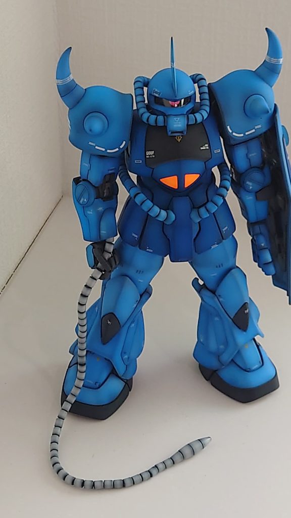 特に改造やディティールアップするわけでもなく素組みの全塗装です