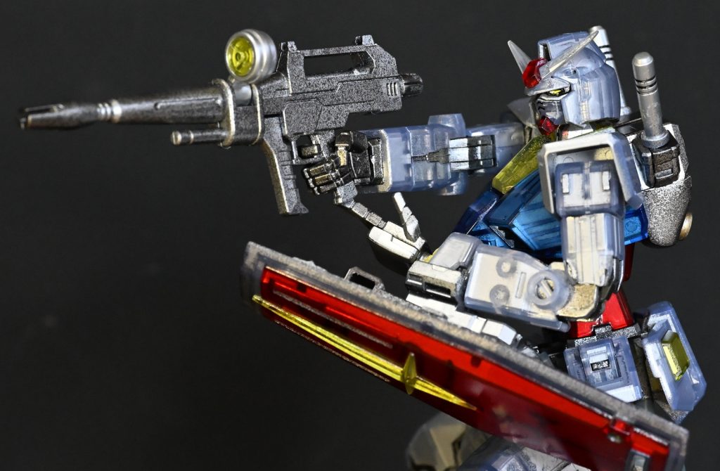Rx-78 BEYOND GLOBAL クリアーカラーコアメッキふう–4枚目/制作者：ヤマトサンショウウオ