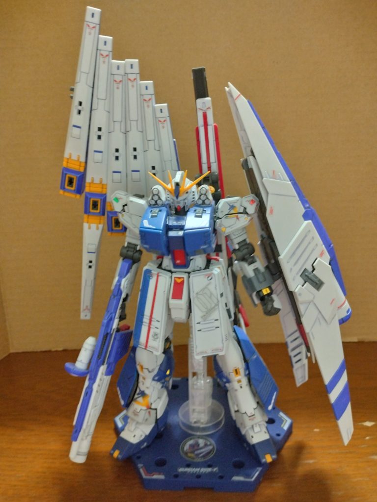 RG RX-93ff 福岡νガンダム(HWS+フィン・ファンネル)–2枚目/制作者：ソンネン少佐