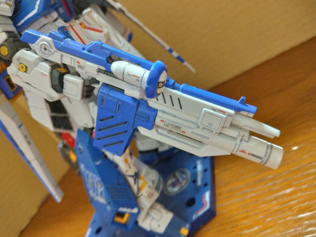 RG RX-93ff 福岡νガンダム(HWS+フィン・ファンネル)–4枚目/制作者：ソンネン少佐