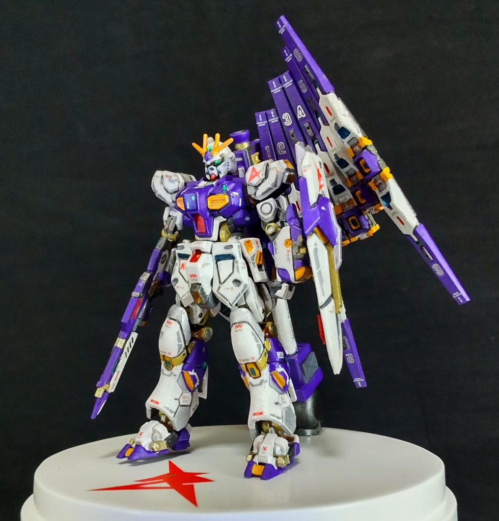 アーティファクト νガンダム  筆塗り・デカール仕上げ
