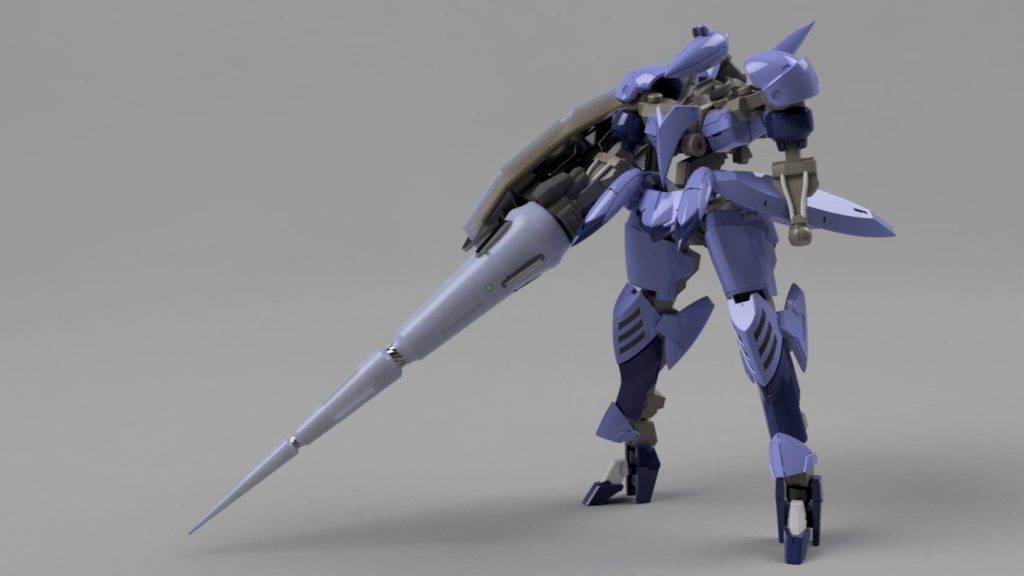 なかなか進捗に行き詰ってオリジナル武装（突撃槍）を持たせて現実逃避
