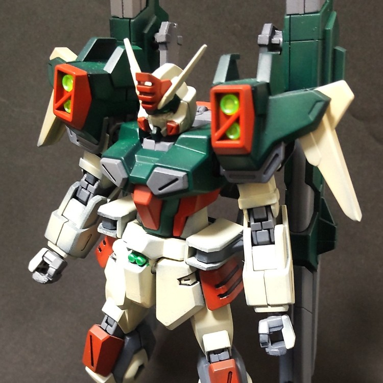 ガンプラ全塗装完成品　HGライトニングバスターガンダム HG ライトニングバスターガンダム｜shinさんのガンプラ作品｜GUNSTA