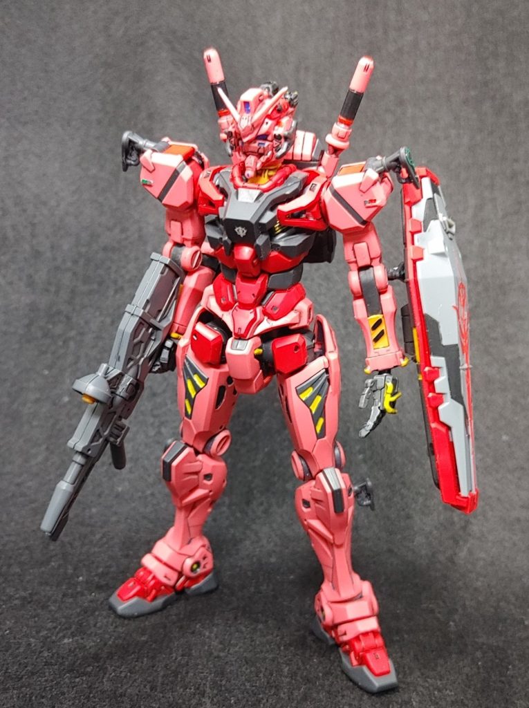 赤いガンダム(高機動型)–2枚目/制作者：量産型ごん(改)