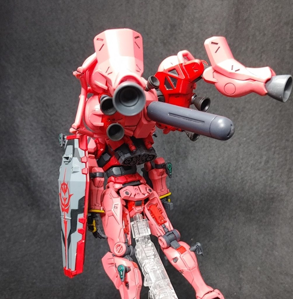 赤いガンダム(高機動型)–3枚目/制作者：量産型ごん(改)