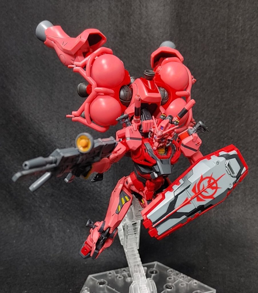 赤いガンダム(高機動型)–4枚目/制作者：量産型ごん(改)