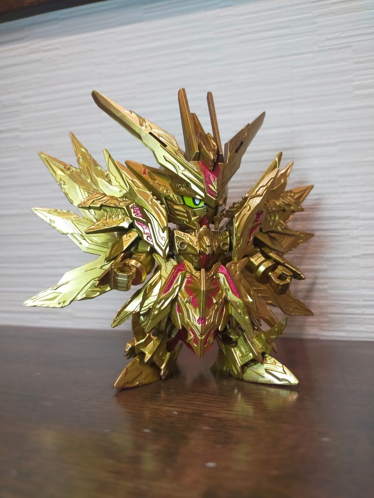 かなりキラキラになった気がする小さい頃にスペリオルドラゴンを作ったので懐かしくも新しい気持ちで楽しく作れました