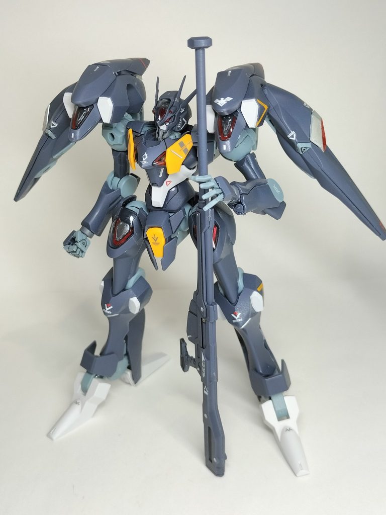 水星キットは本当に作りやすくて完成度高いキットですよね～。こうなるとミカエリスも欲しくなっちゃいました。罪が減らないです(gundam-kao5)最後までご覧いただきありがとうございました✨️