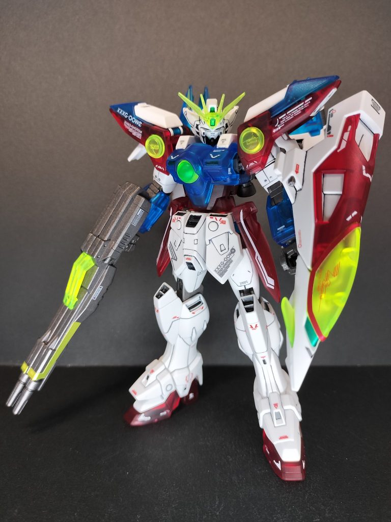 HGAC 1/144 XXXG-00W0 ウイングガンダムゼロ ソリッドクリア–4枚目/制作者：シュン