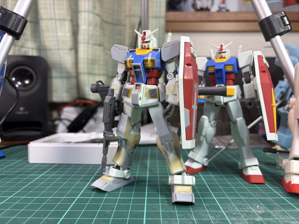 作品名：EGカトキ風ガンダム進捗<p>軽い気持ちではじめたら沼にハマり進捗ダメです。 GWには終わってた予定なのに….. 色々微調整はしてるんですが、睡魔に勝てないお盆休みまでにはなんとかしたい</p>
