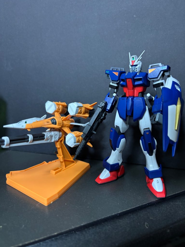 SEED系量産機では1番好きですねー&nbsp;ガンバレルストライカーも付いてお得！(105ダガーだけでもリバイブして欲しいなー)😅