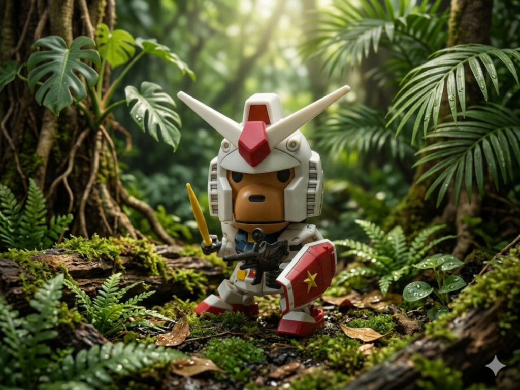 Baby Milo & RX-78-2 GUNDAM