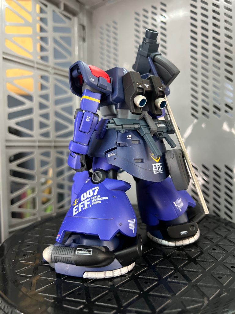 ドムトローペン  アグレッサー  連邦軍鹵獲機–6枚目/制作者：真樹京介