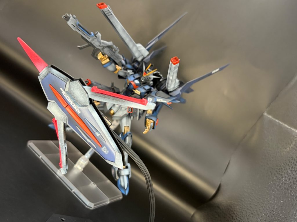 フルバースト撮影したかったのですが、上手く決まらなくて断念(gundam-kao10)