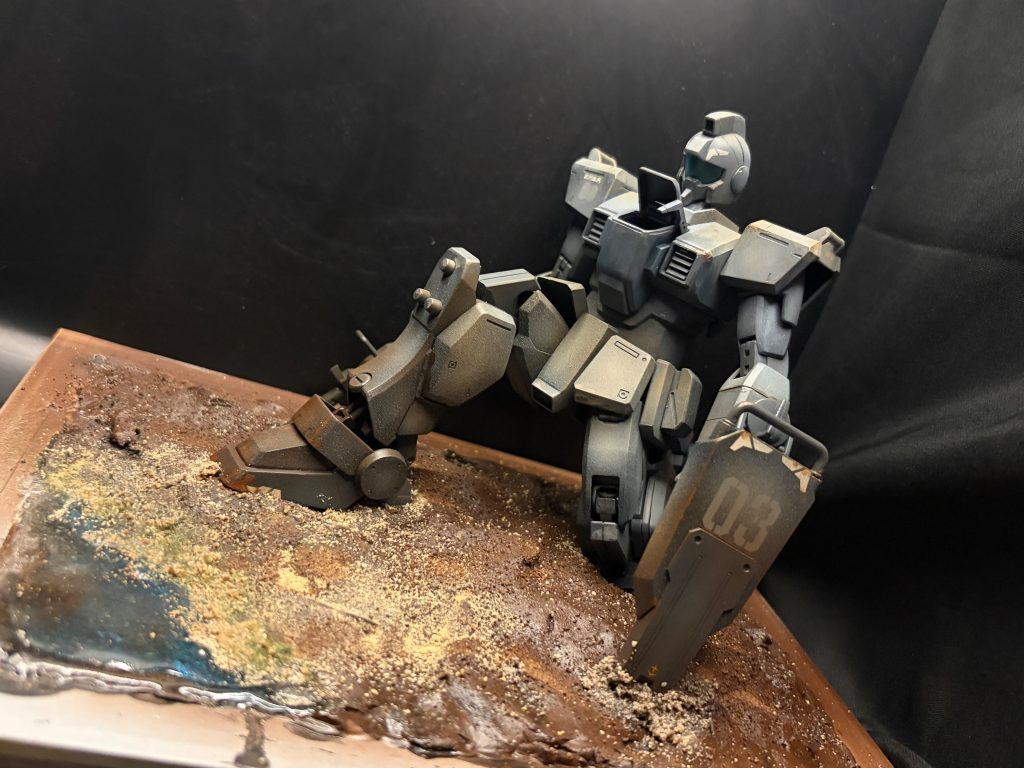 ただもっとダメージ加工とかしてより臨場感ある作品にすれば良かったかなってちょっと反省(gundam-kao9)
