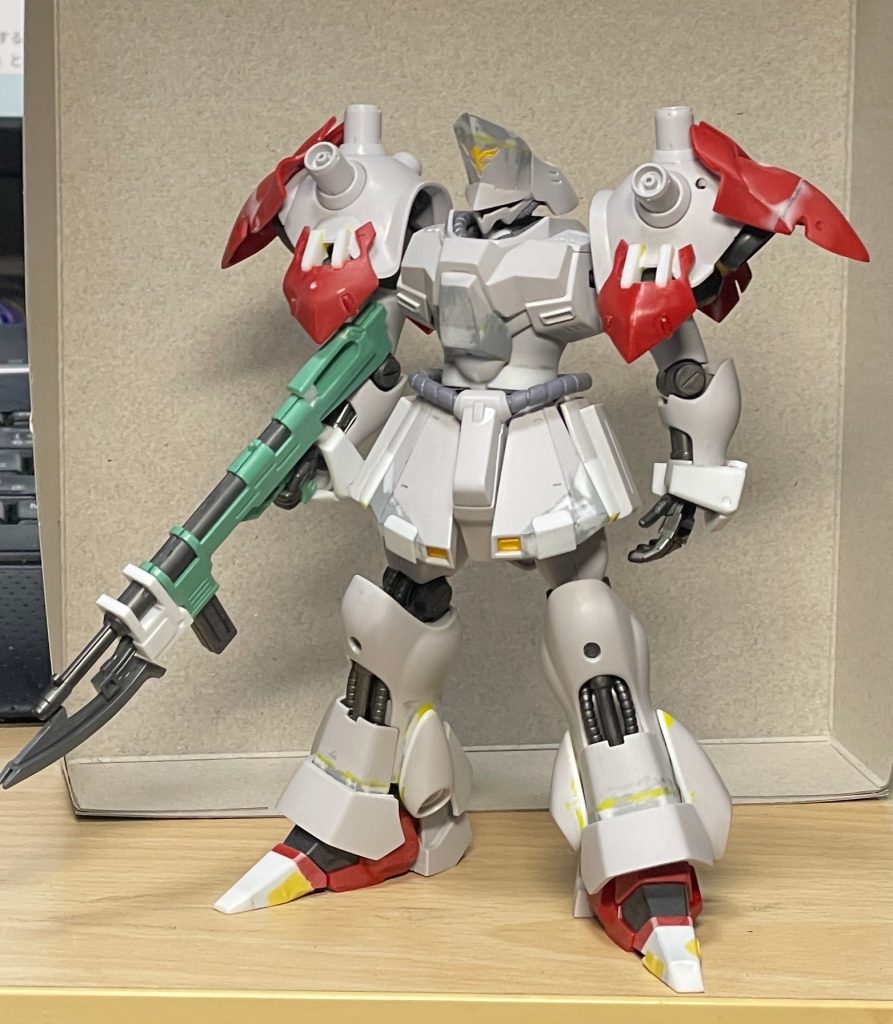 バックパックついてないけど塗装前