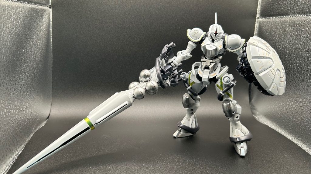 エグザベ専用ギャンをパールホワイトで仕上げたよ٩( ᐛ )و–4枚目/制作者：夜狩チル