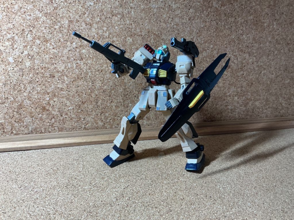 色味は全体的に元キットより濃くしました