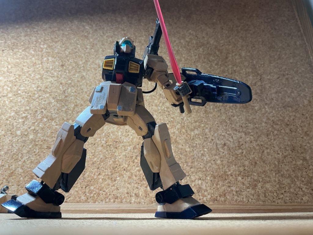 アンテナはとりました（その方が量産型っぽいでしょ！みたいな）