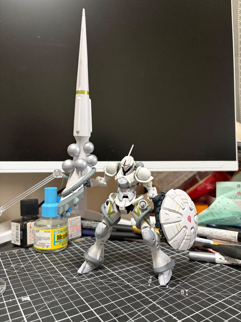 こちらハクジになります。デカすぎる😵流石に飾る時は外してますご覧いただきありがとうございます。