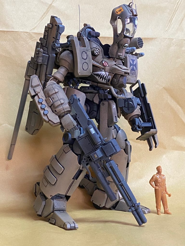 サイズ感は1/35ぐらいな感じです。