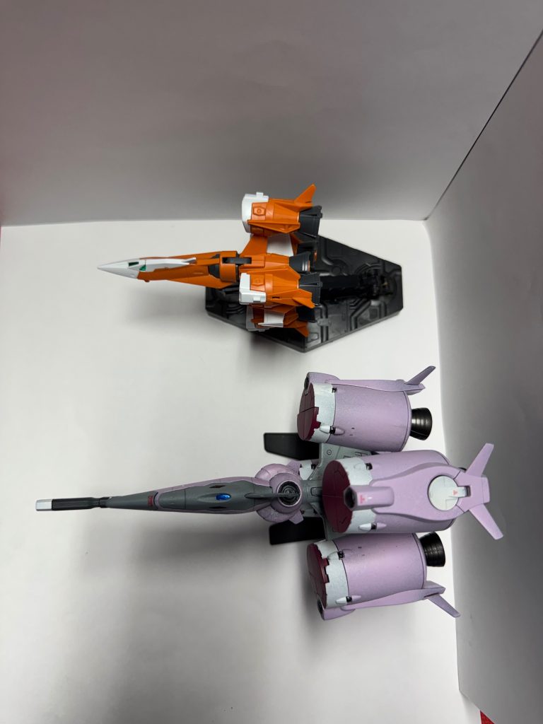 自分はしっかり組んだストライクや105ダガーを持っていないため、もしガンバレルストライカーのように接続したらどのようなプロポーションになるのか見ることが出来ません。恐らく迫力があるプロポーションになると思います。