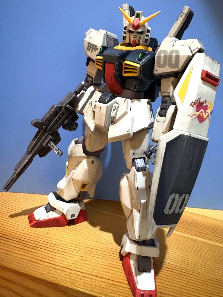 アーガマ、ラーディッシュ、ネェルアーガマのアルファベットAG、RD、NAは不採用。併せてデカールのデザインが数少ないお気に入りのハートと妖精とEFFをチョイス