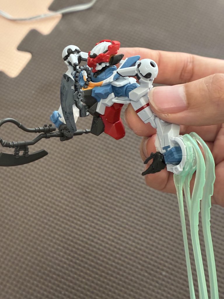 作品名：ジークアクス、ミキシング<p>まえに作ったジフレドの対になる機体です</p>
