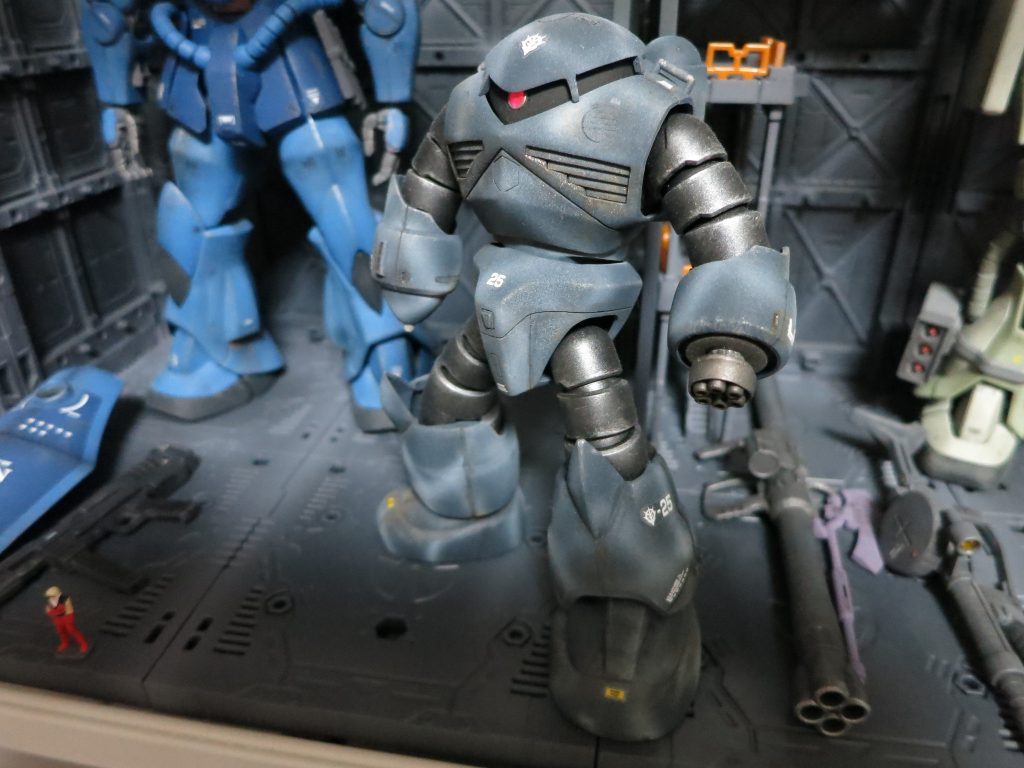 HGUC MSM-07S シャア専用ズゴック（水中迷彩）–2枚目/制作者：KUMA563