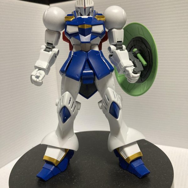 今回は、高機動型ギャン。って、コンセプトで型を作り始めました😊バックパックにドラッツェ改のパーツミキシングしてゲルググ ウェルテクスっぽいイメージを目指します✨（2枚目）