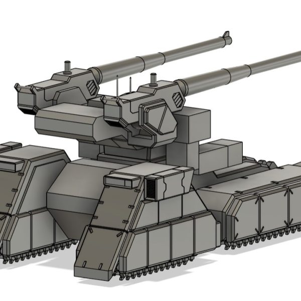 ガンタンク（サンダーボルト　アニメver.）を作ります！3Dモデリングを始めて8ヶ月、今までディスプレイベースや武器を作る程度でしたがMSを作ります！今月末には3Dプリントに取り掛かります╭( ･ㅂ･)و̑ ｸﾞｯサンダーボルトアニメ版のガンタンクは初立体化になると思います！（3枚目）