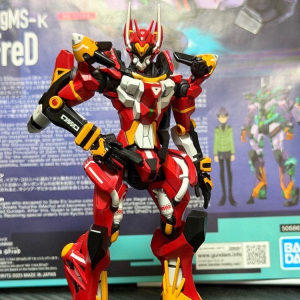 ジフレドをエヴァ二号機カラーにしてみた