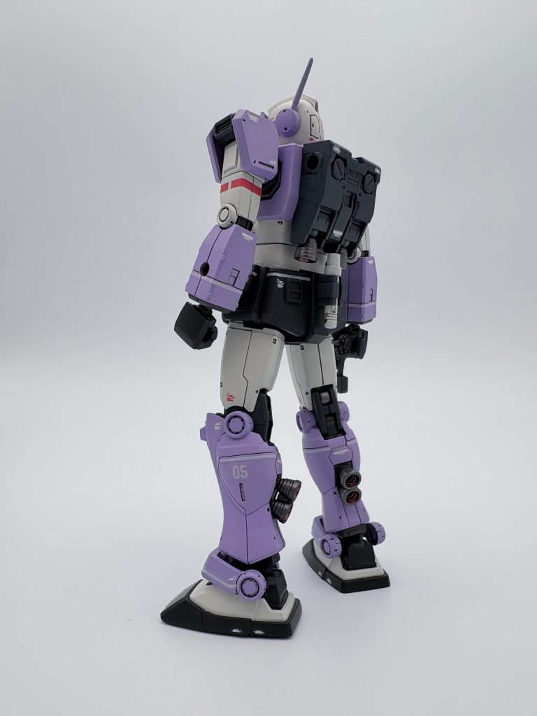 専用の水転写デカールがなかったので、付属のシールを使用しました。塗装が透けてしまいますが結構薄くて粘着もまあまあ強いのでこれもありかなと思います。