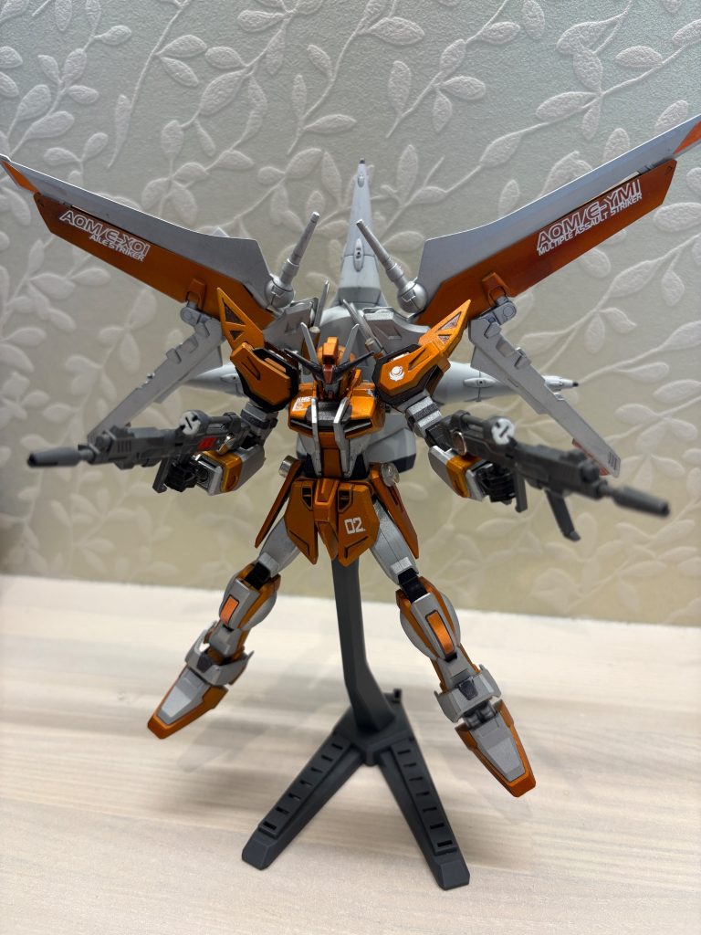 ストライクガンダムノアール　オリジナルカラー–2枚目/制作者：@TAkeeeeRU