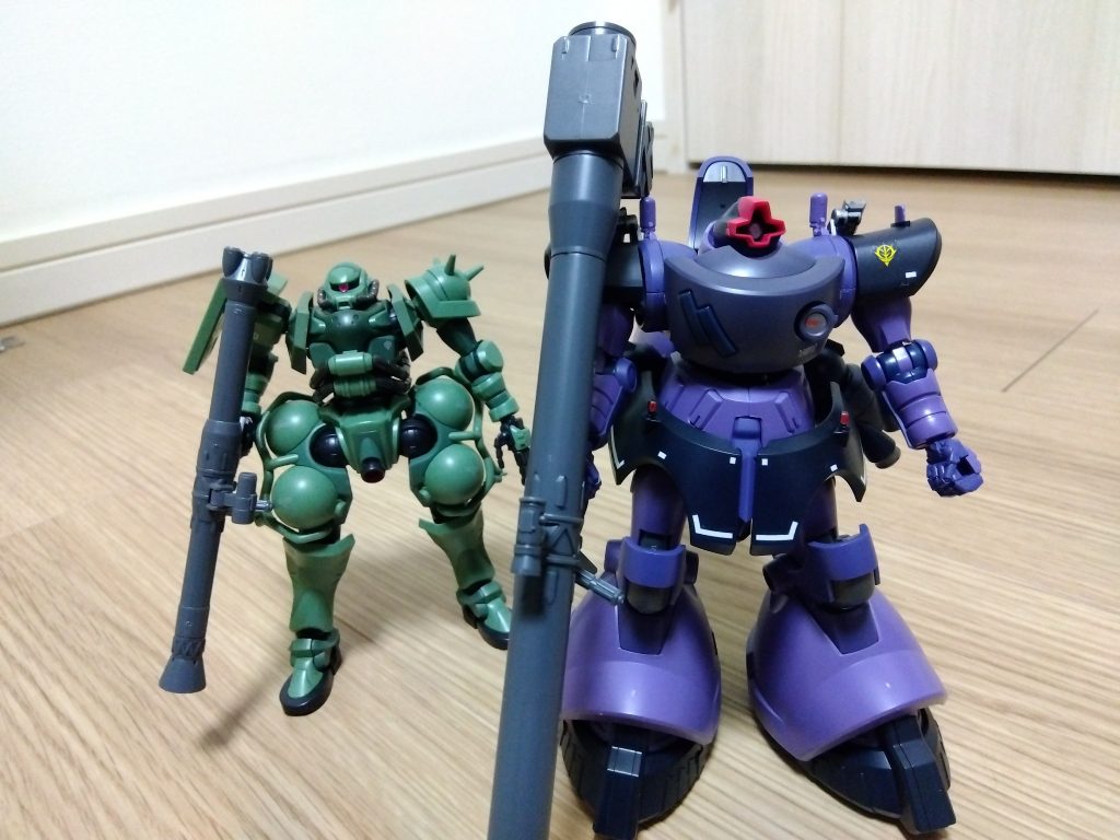 GQ版ザクと。