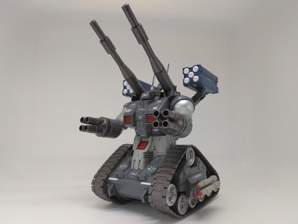 ガンタンク＋87式自走高射機関砲(砲塔) ミキシング