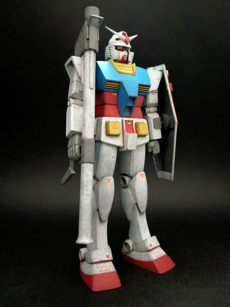 旧キット1/100 ガンダム–3枚目/制作者：あmろ