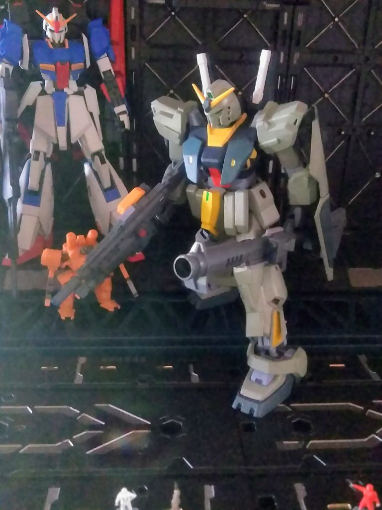 『バーザム 改』って？😳と！ナル方もいらっしゃいますかね 🤔『ガンダムセンチネル等』に登場する『ガンダムMk-Ⅱ』のオリジナルデータを基に設計された『RMS-154 バーザム』の強化機体です 🙂