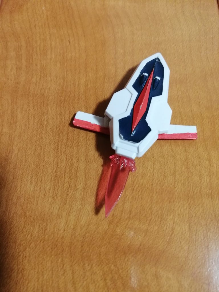 シールドブーメランは、自作のパーツで展開できます。