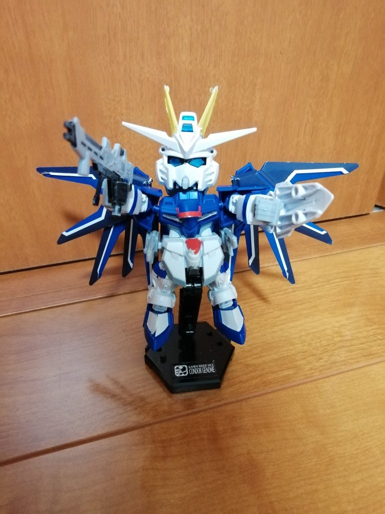 最後にフルバーストのポーズです。