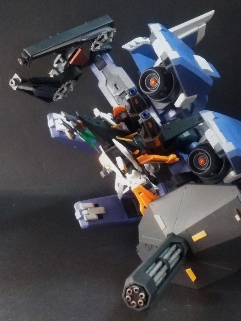 此方も｢GN アームズ｣と合体 💕そして！　　　　　　蛇足作業🐍👣　　　　　　　　　　　　　　　　　　を実行です 😤💨💨