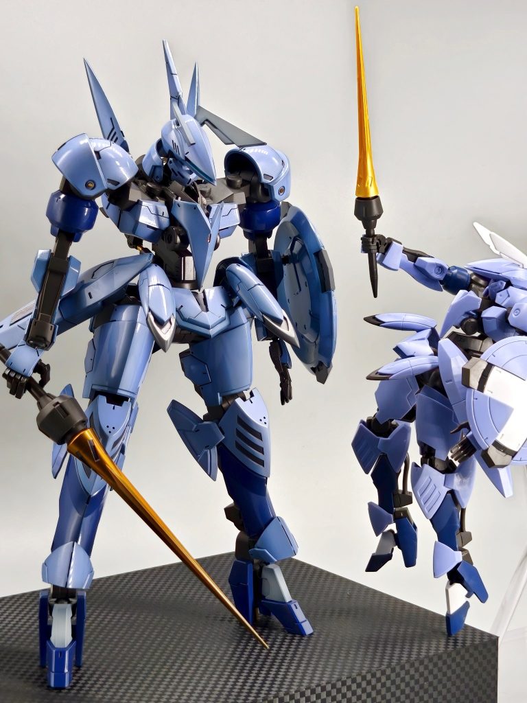 ■1/144との比較②この1/144のジークルーネがなければ、ここまで脳を焼かれることはなかったそれくらい好きなキットです