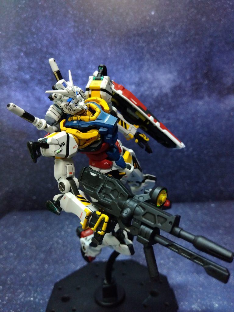 白いガンダム–8枚目/制作者：n.delta