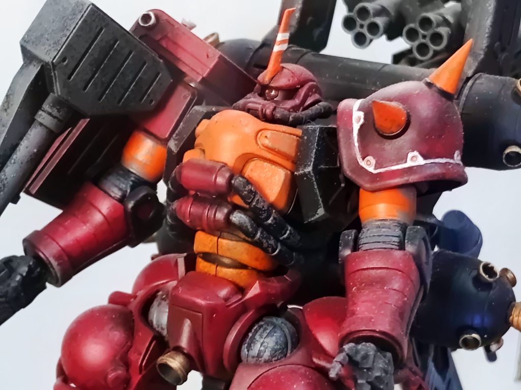 ジークアクス世界戦サイコザクとサンダーボルトアッガイ