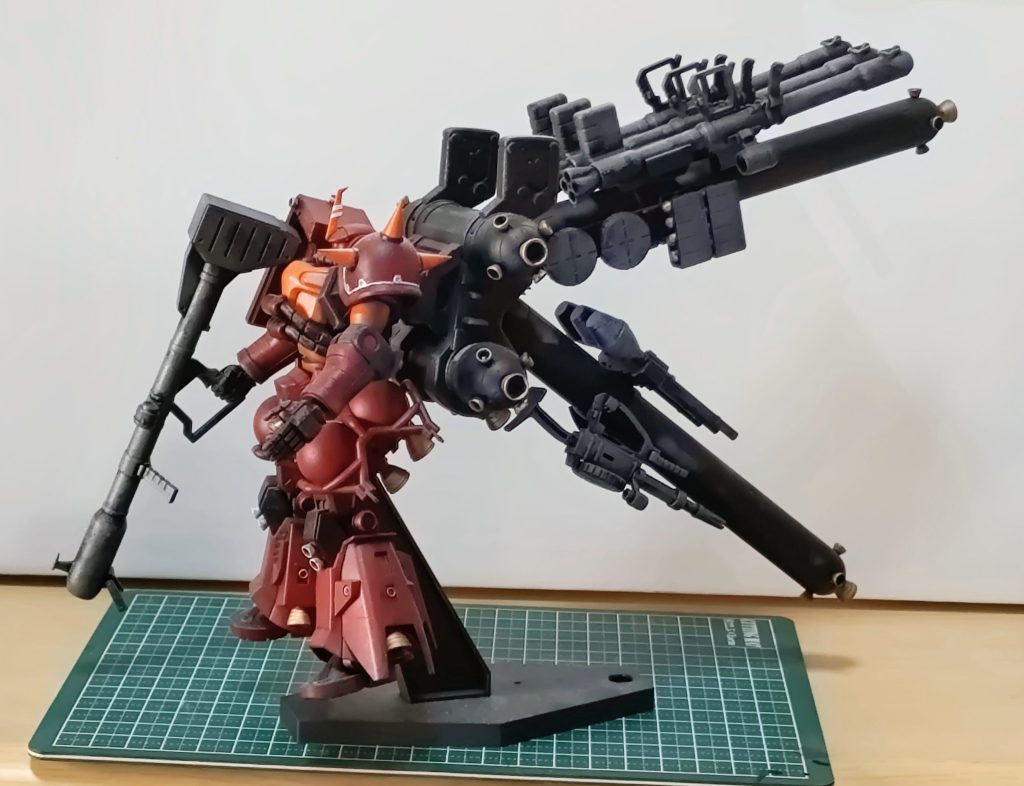 ジークアクス世界戦サイコザクとサンダーボルトアッガイ–4枚目/制作者：ヨモギ
