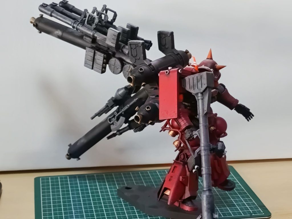 ジークアクス世界戦サイコザクとサンダーボルトアッガイ–3枚目/制作者：ヨモギ