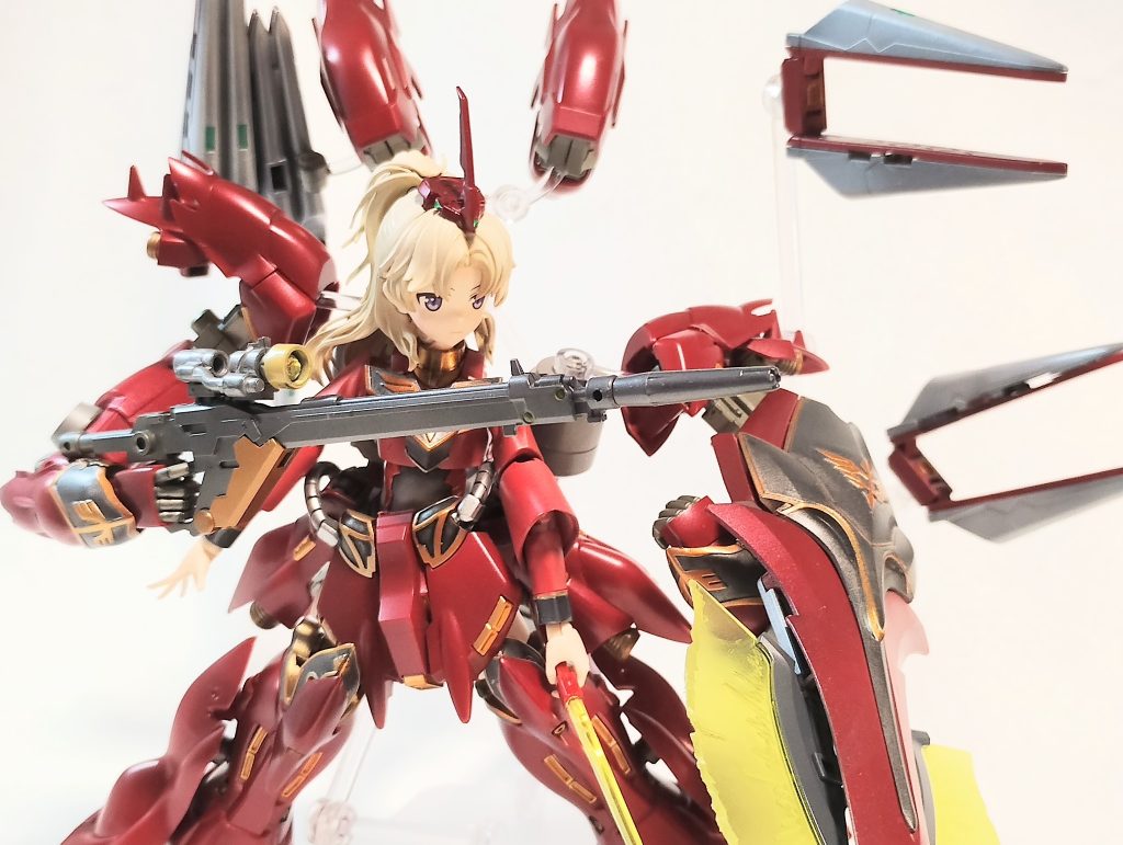 フェイクニューユニットから強奪したフィンファンネル！UC世代ってサイコミュ兵器の活躍場面減ってるけど、やっぱりあるといいよね！